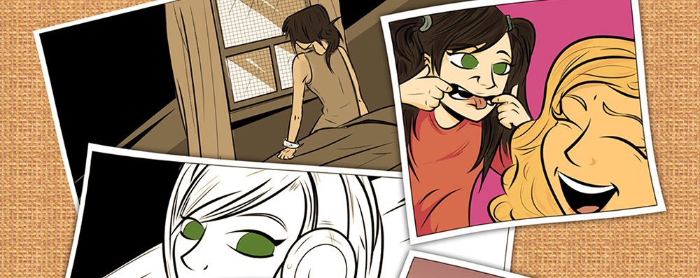 Big Sister Megan Comic Header